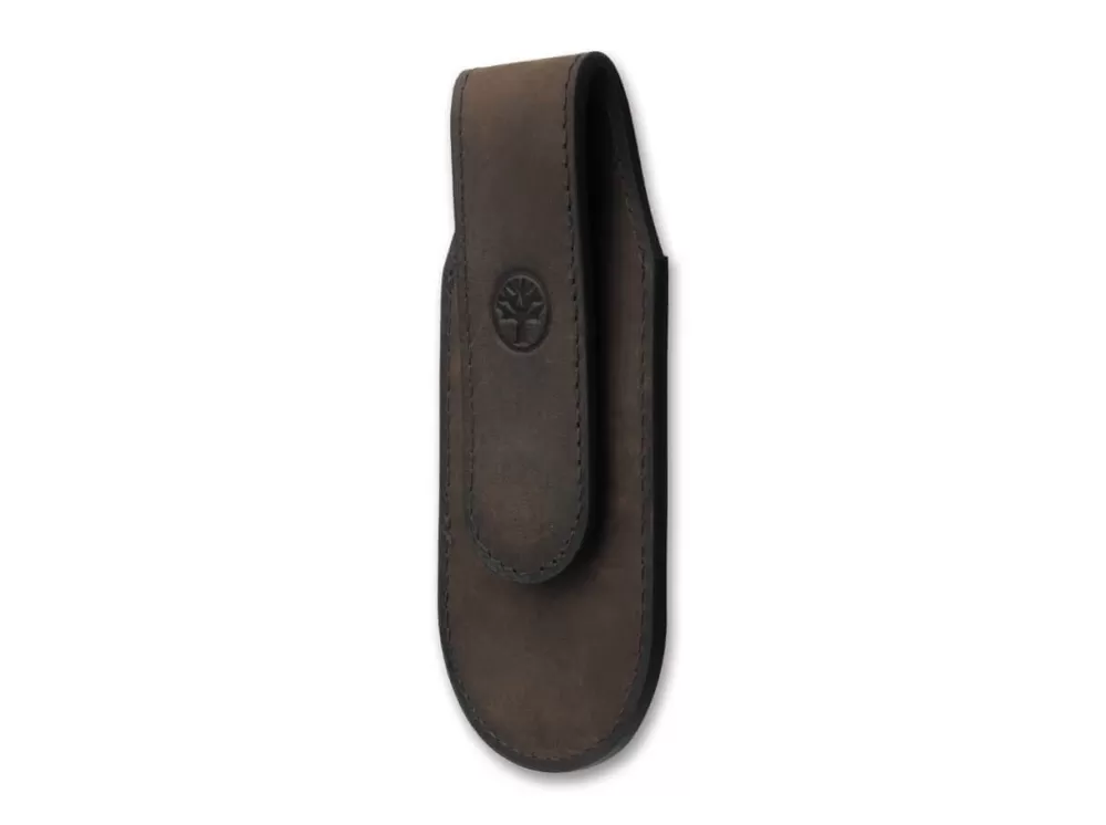 Böker Manufaktur Solingen Magnetic Leather Pouch Brown Large> Pouches & Sheaths