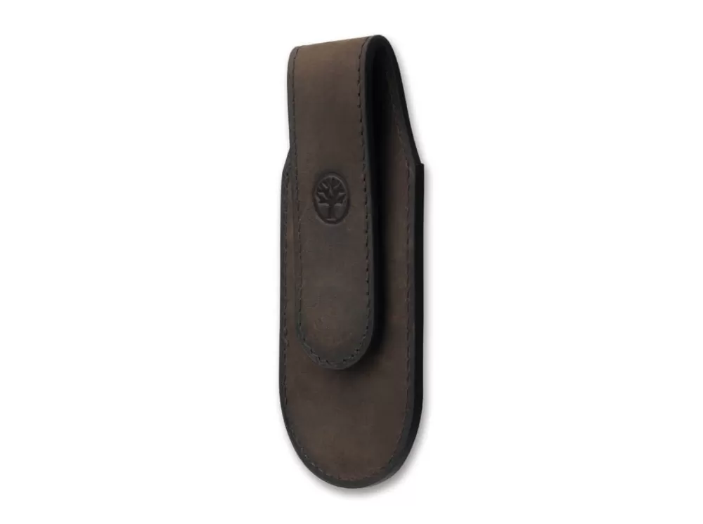 Böker Manufaktur Solingen Magnetic Leather Pouch Brown Small> Pouches & Sheaths