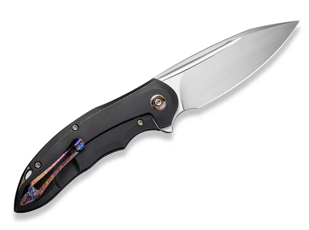 Clearance WE Knife Makani Titanium Black Flamed