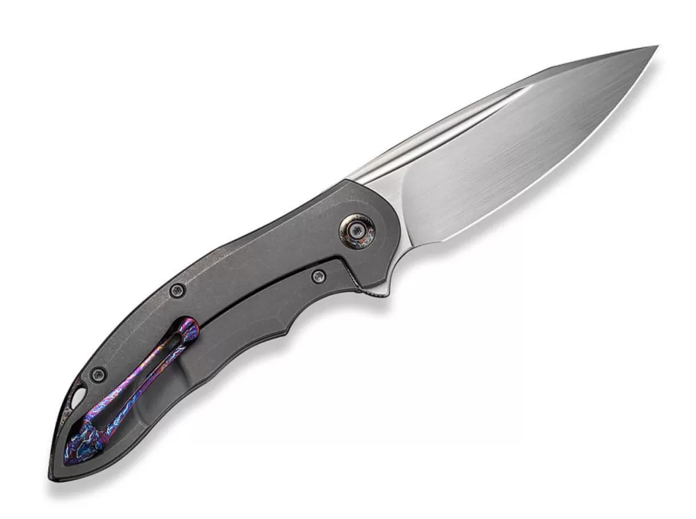 Best WE Knife Makani Titanium Grey