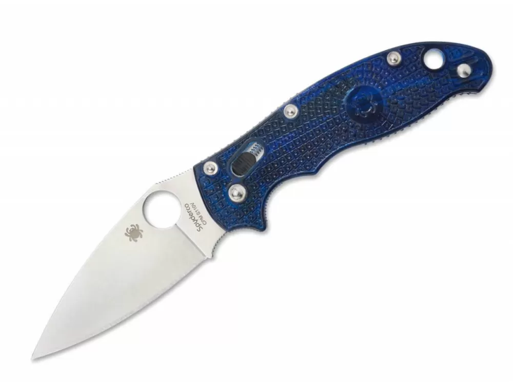 Best Spyderco Manix 2 Lightweight Dark Blue