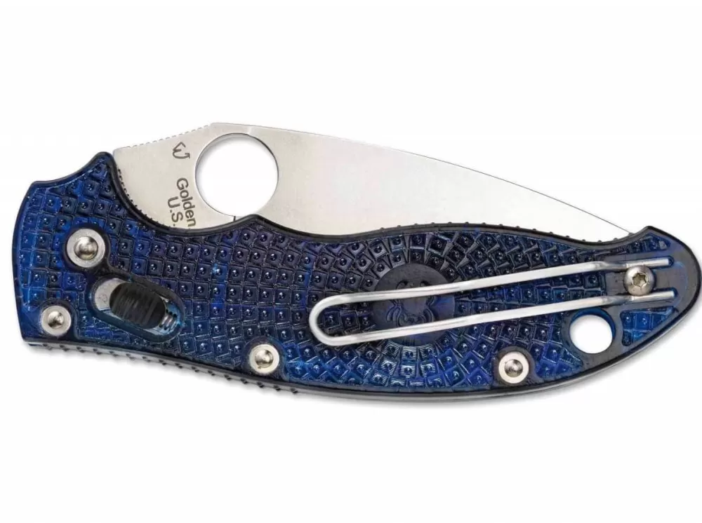 Best Spyderco Manix 2 Lightweight Dark Blue