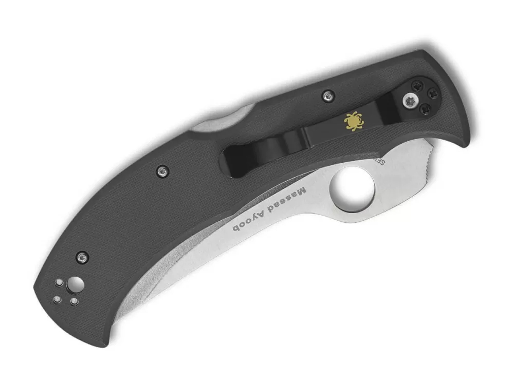 Cheap Spyderco Massad Ayoob Sprint Run Spyderedge