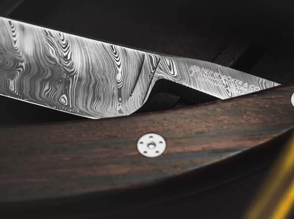 Böker Manufaktur Solingen Master Cutter Damascus> Damascus Straight Razors