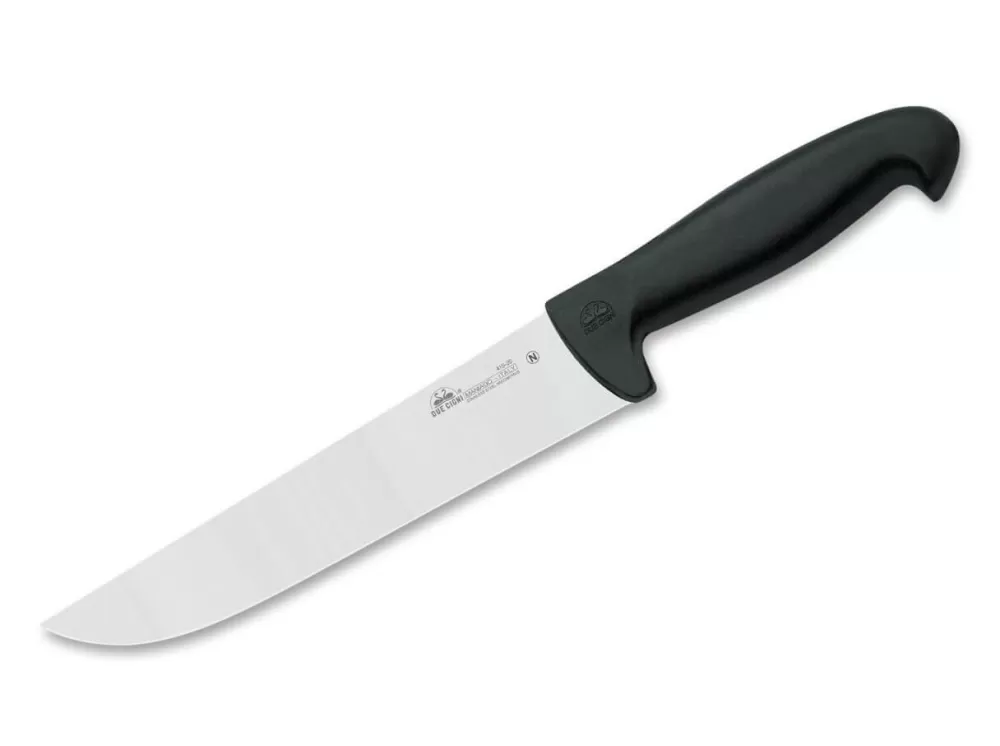 Due Cigni Meat Knife 410 20 Black> Butcher'S Knives