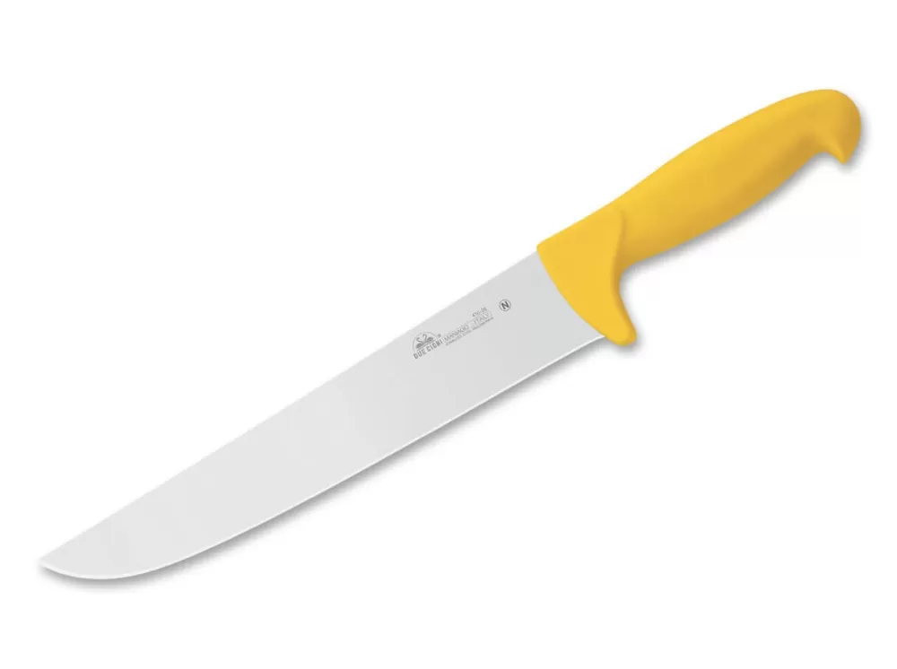 Due Cigni Meat Knife 410 26 Yellow> Butcher'S Knives