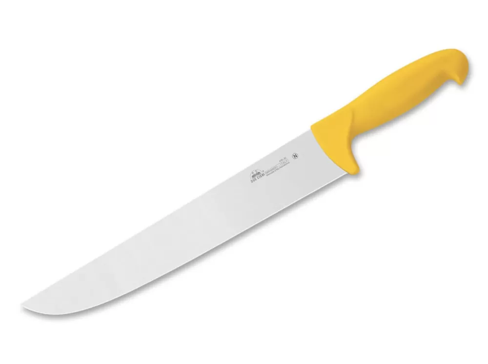 Due Cigni Meat Knife 410 30 Yellow> Butcher'S Knives