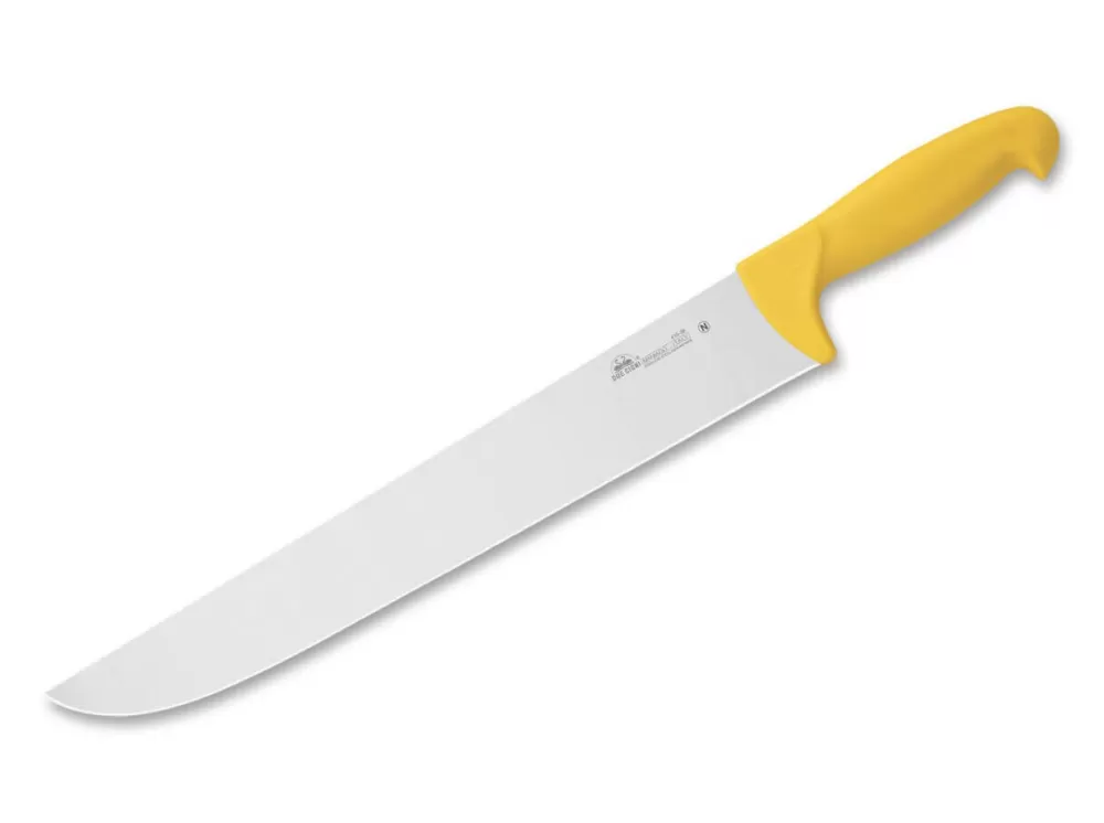 Due Cigni Meat Knife 410 36 Yellow> Butcher'S Knives