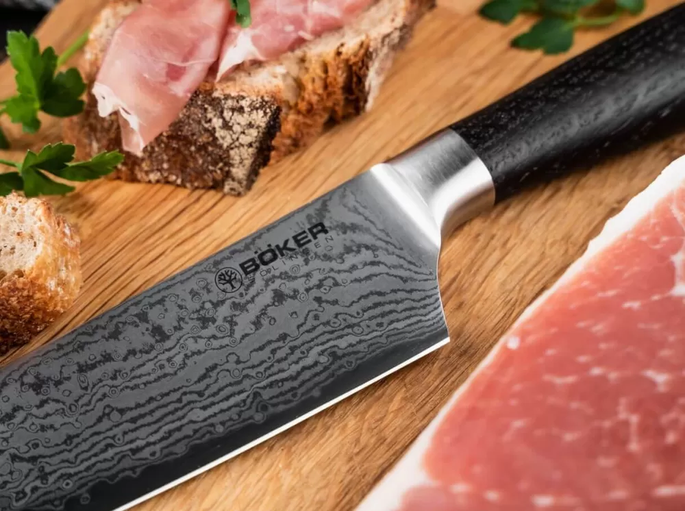 Böker Manufaktur Solingen Meisterklinge Damast Chef'S Knife Large> Chef'S Knives