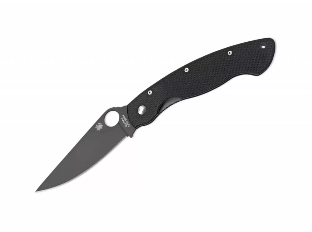 Flash Sale Spyderco Military Black