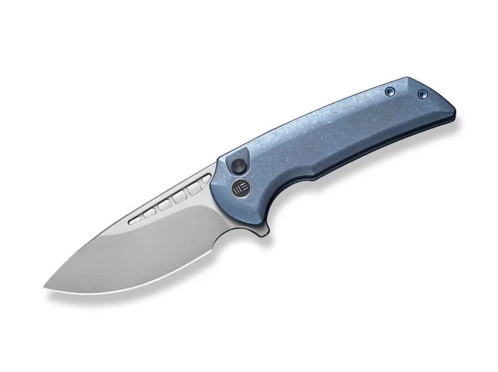 Shop WE Knife Mini Malice Titanium Blue