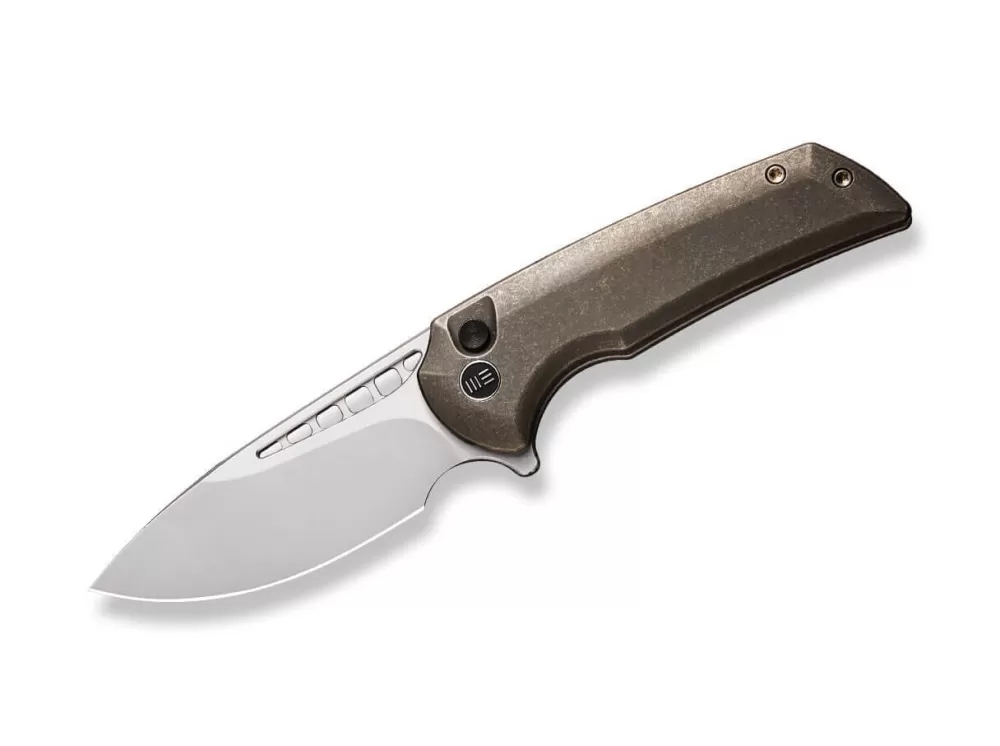 Online WE Knife Mini Malice Titanium Bronze