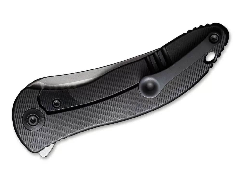 Best WE Knife Mini Synergy Titan Black Tanto