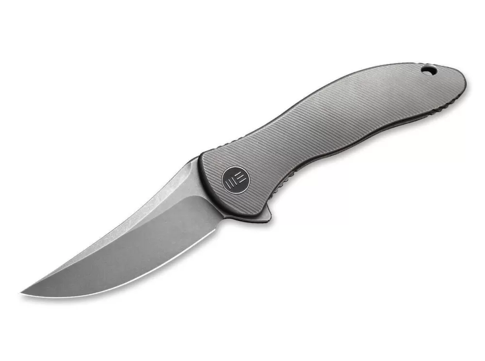 Shop WE Knife Mini Synergy Titan Gray