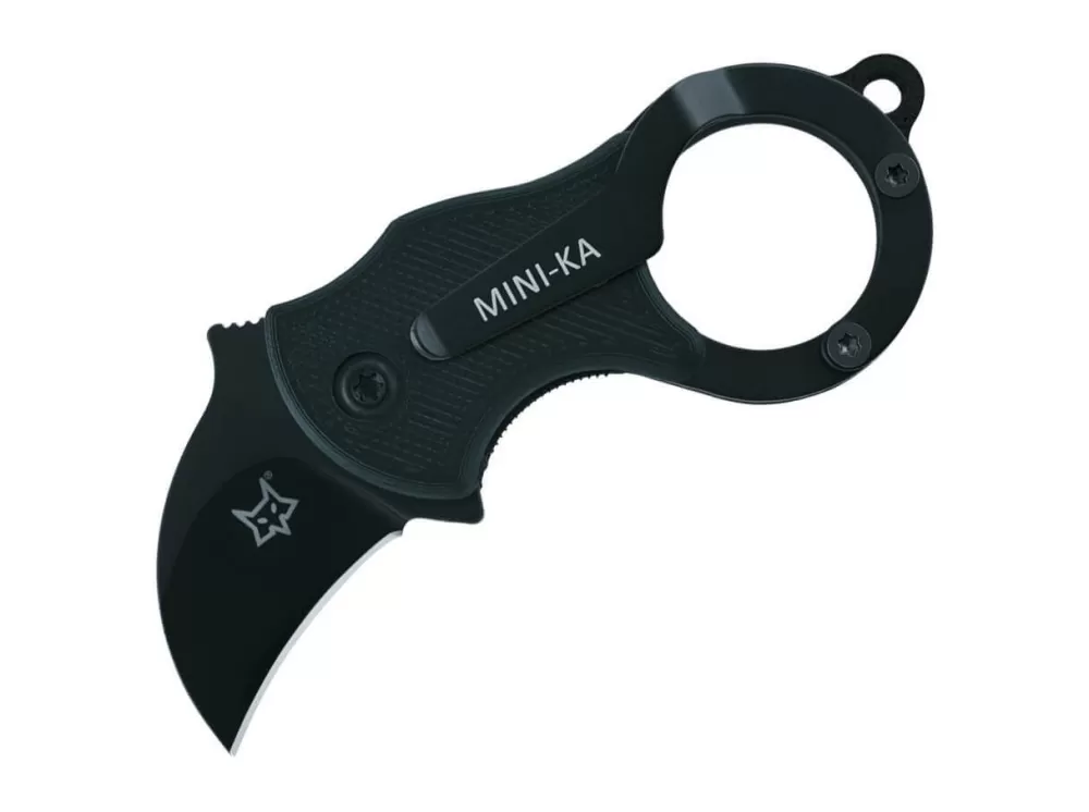 Online Fox Knives Mini-Ka Black