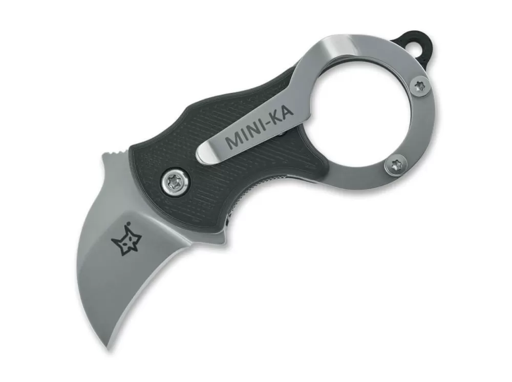 Cheap Fox Knives Mini-Ka Black Sandblasted