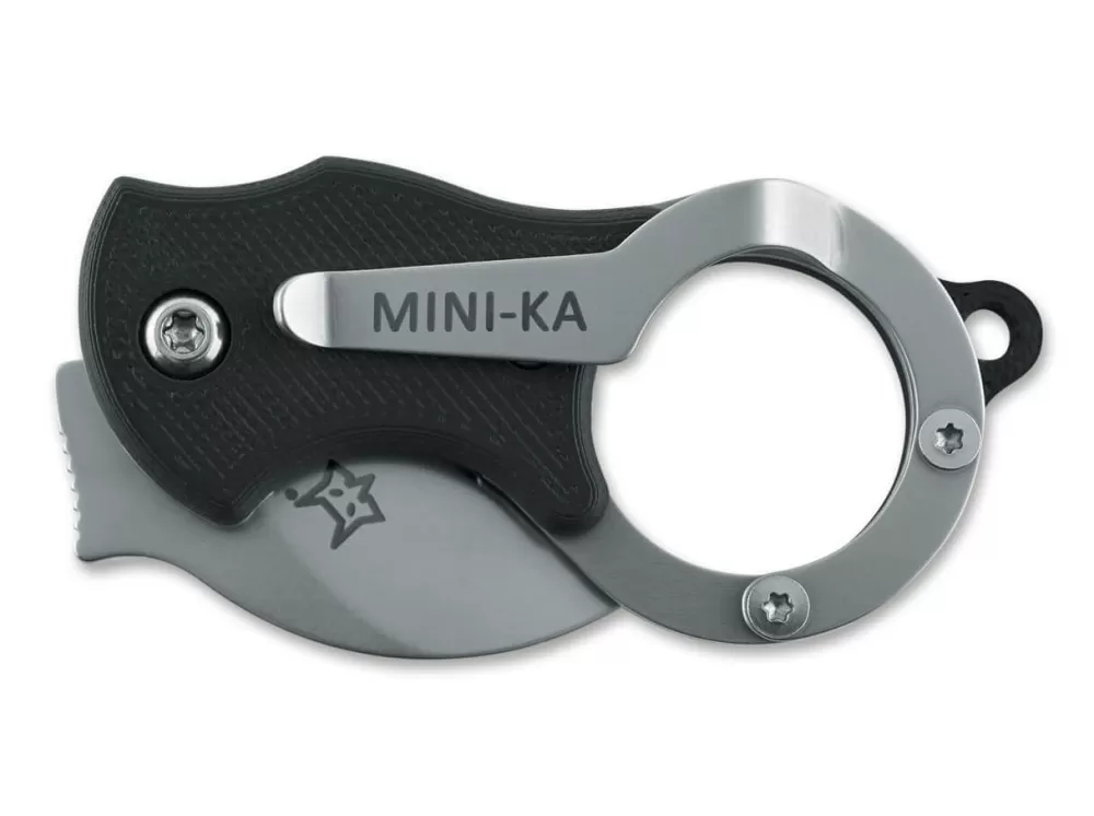 Cheap Fox Knives Mini-Ka Black Sandblasted