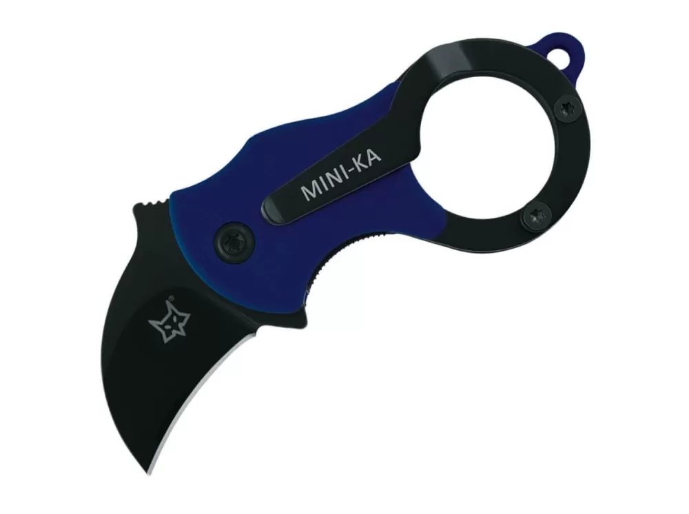 Clearance Fox Knives Mini-Ka Blue