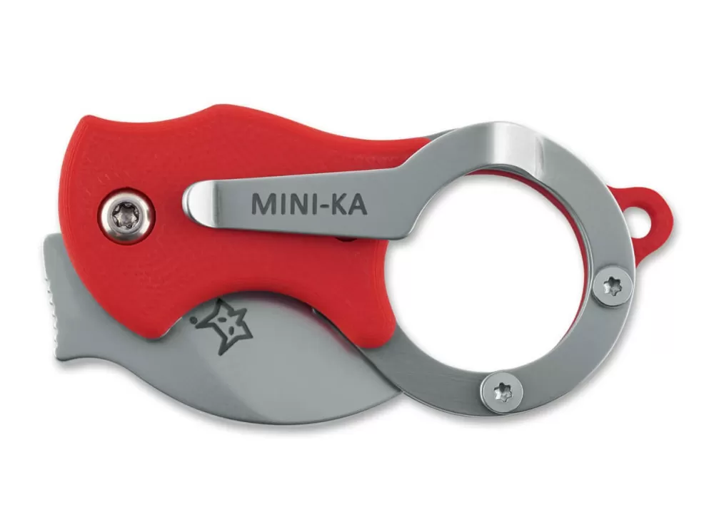 Flash Sale Fox Knives Mini-Ka Red Sandblasted