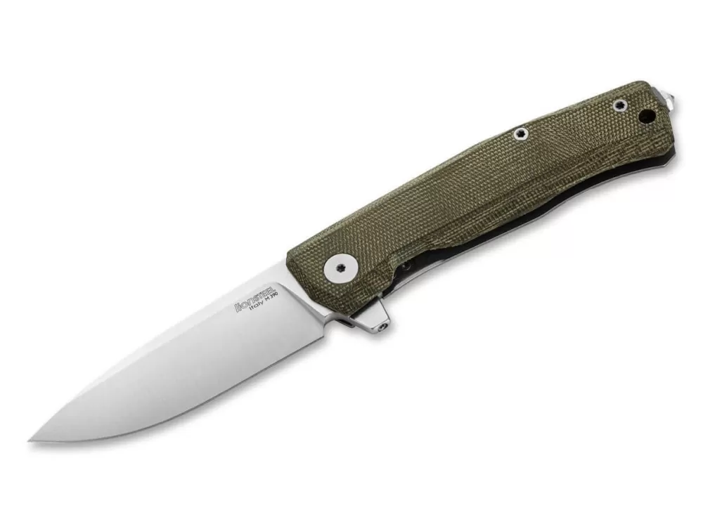 Outlet LionSteel Myto Micarta Green