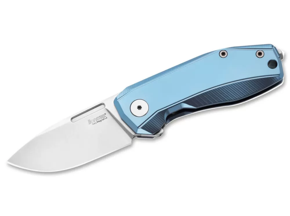 Shop LionSteel Nano Titanium Blue