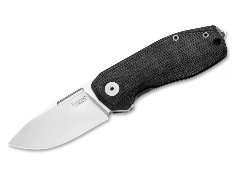 Fashion LionSteel Nano Titanium Micarta Black