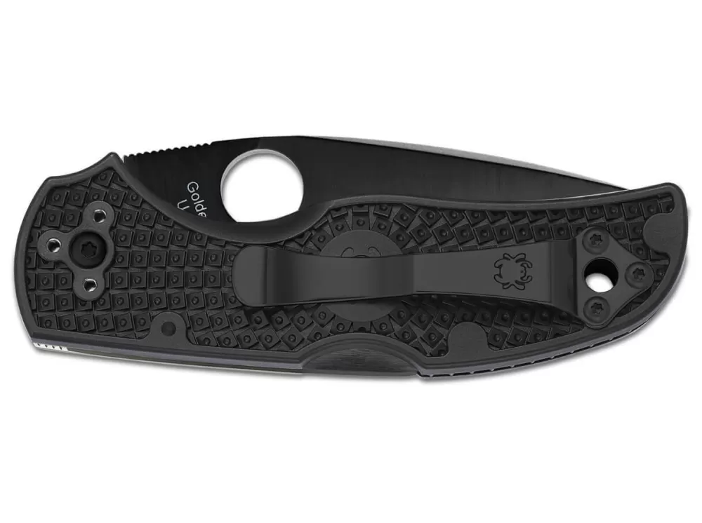 Shop Spyderco Native 5 All Black Combination