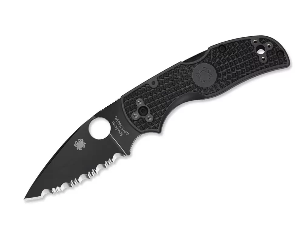 Cheap Spyderco Native 5 All Black Serrated