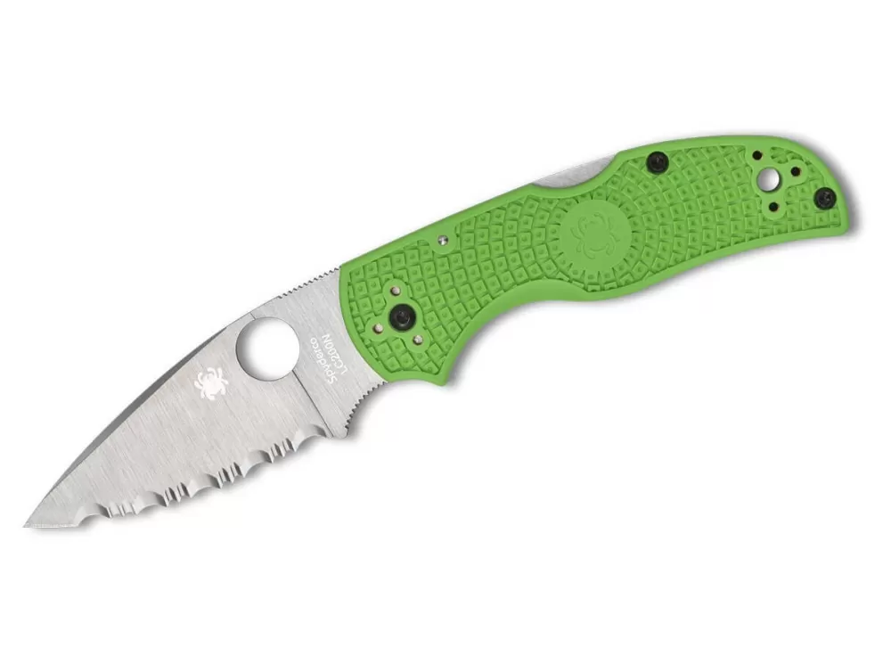 Cheap Spyderco Native 5 Salt Green Lc200N Spyderedge