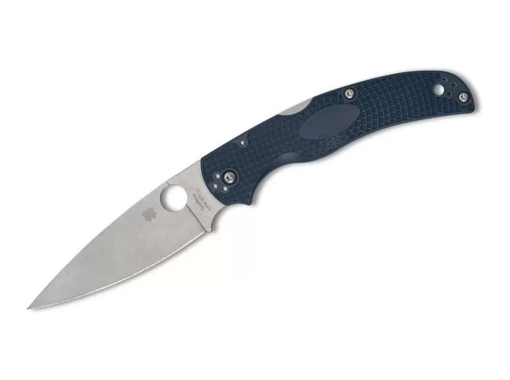 Sale Spyderco Native Chief Lightweight Cpm Spy 27 Frn Blue Plainedge