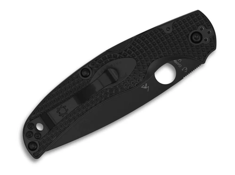 Cheap Spyderco Native Chief Lightweight Frn Black Blade Spyderedge