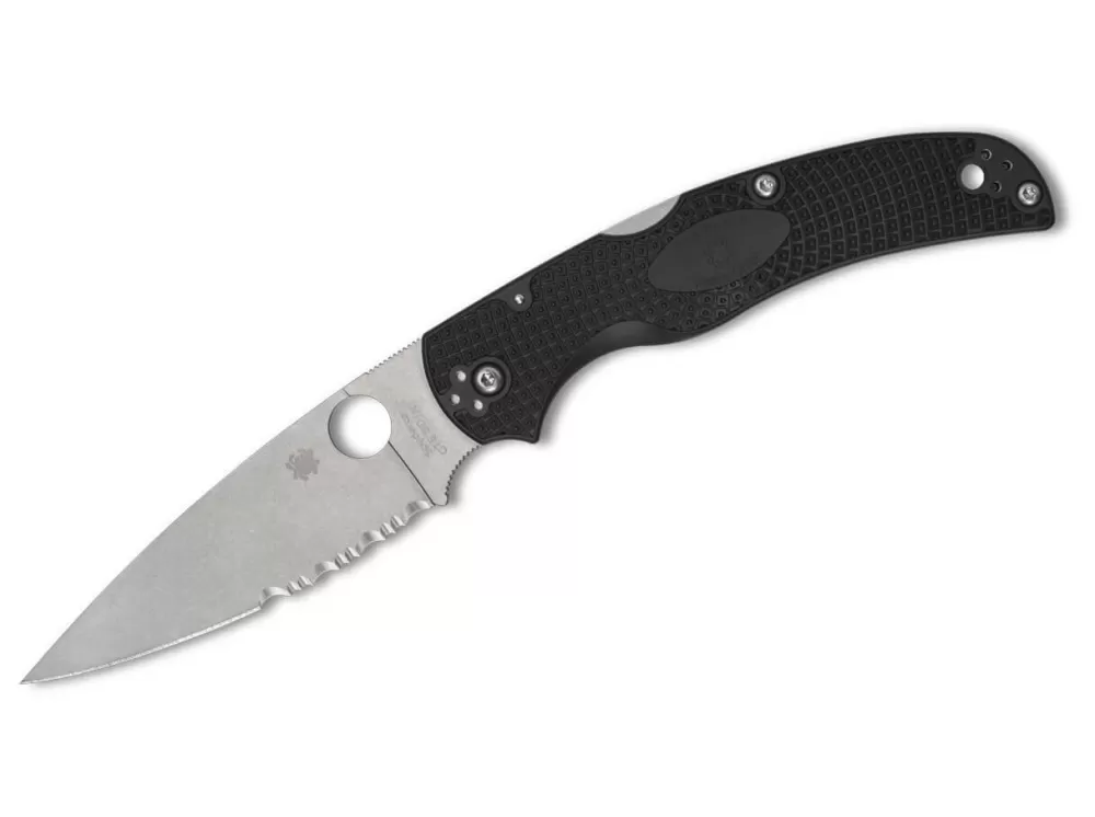 Sale Spyderco Native Chief Lightweight Frn Black Combinationedge