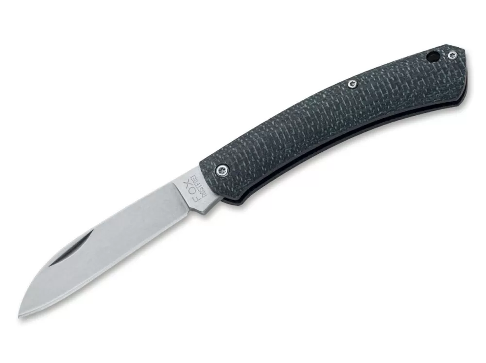 Cheap Fox Knives Nauta Micarta Black