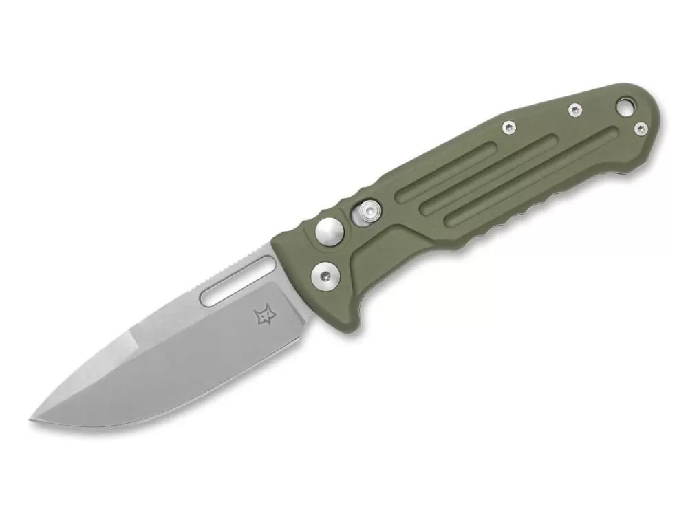 Clearance Fox Knives New Smarty Spearpoint Od Green