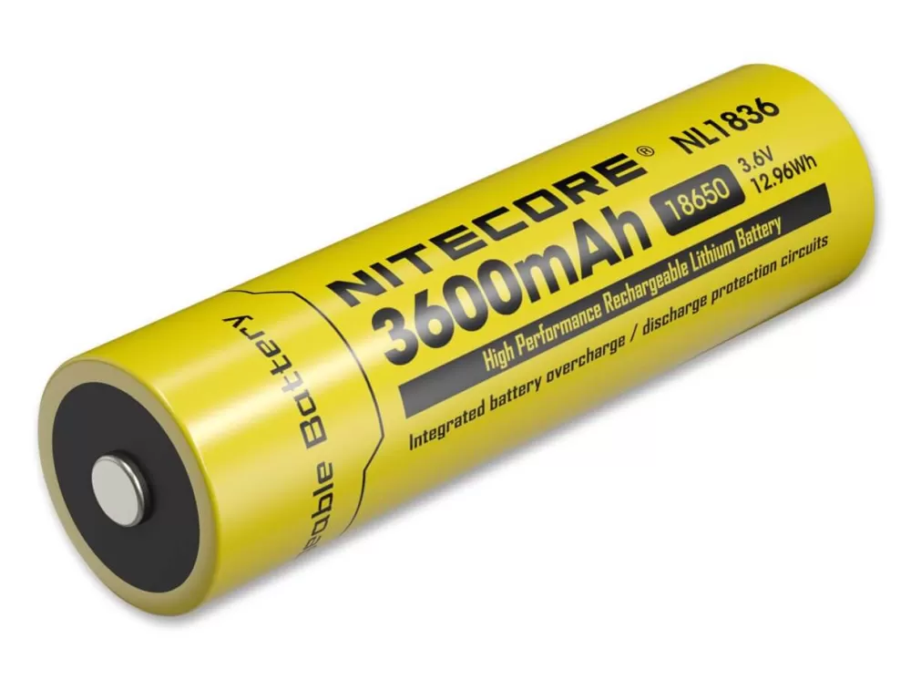 Nitecore Nl1836> Batteries