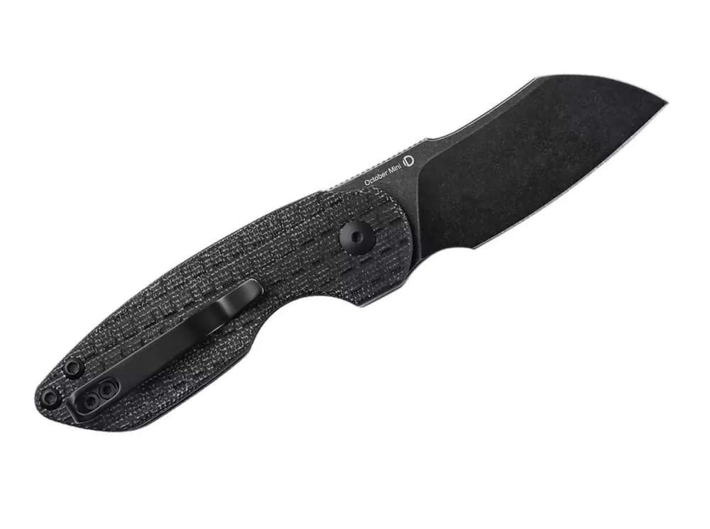 Outlet Kizer October Mini Micarta All Black