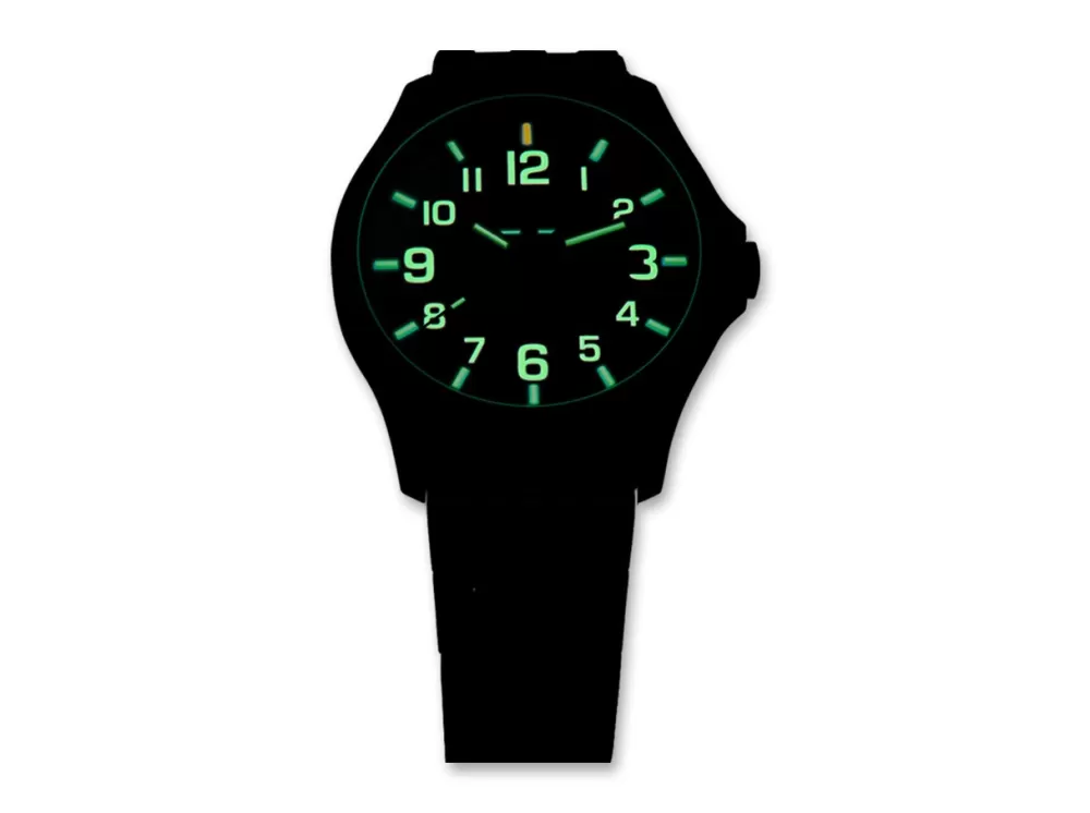 Traser P67 Officer Pro Gunmetal Black & Lime Stahl> Tactical Watches