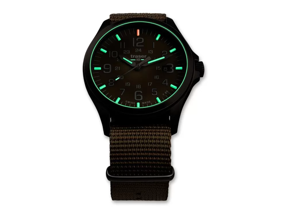 Traser P67 Officer Pro Gunmetal Khaki Nato> Tactical Watches