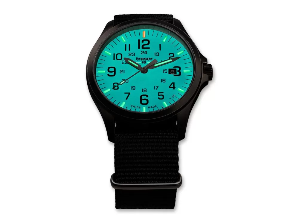 Traser P67 Officer Pro Gunmetal Skyblue Nato> Tactical Watches