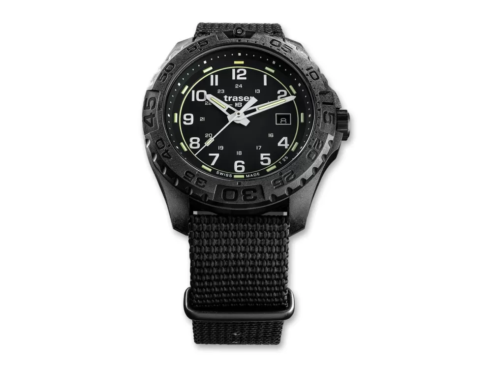 Traser P96 Odp Evolution Black Nato> Tactical Watches