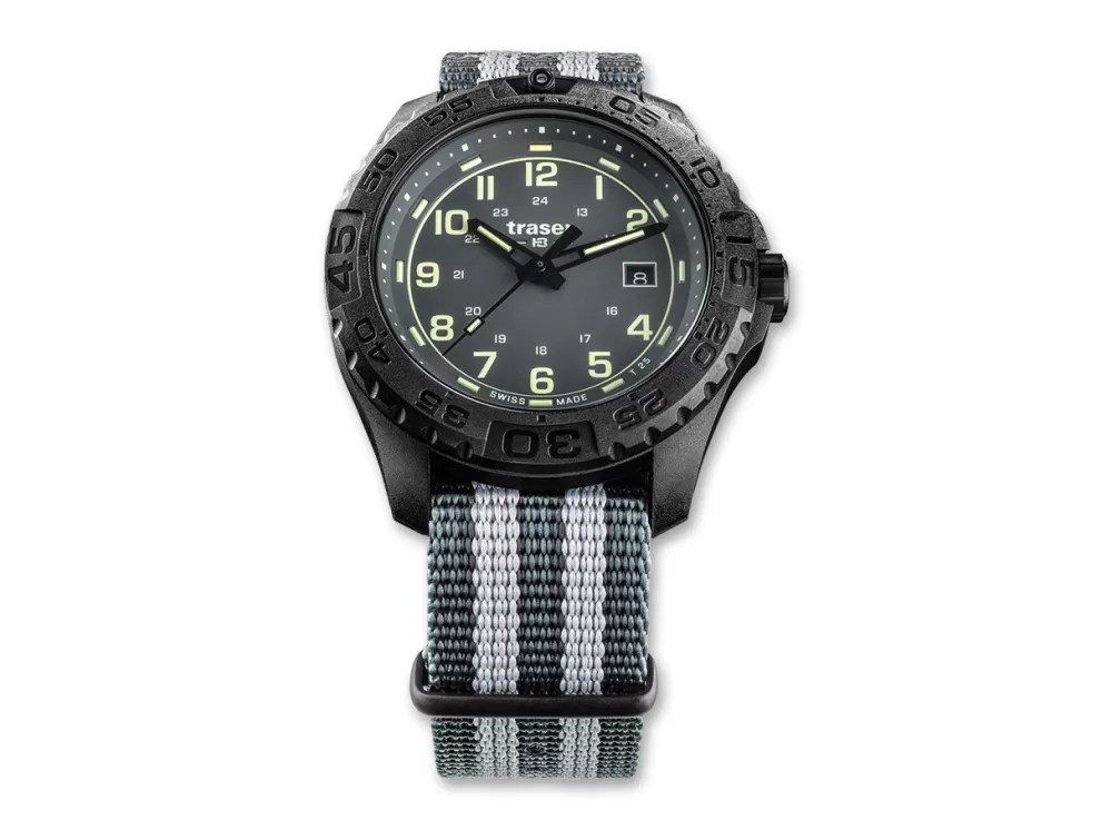 Traser P96 Odp Evolution Grey Nato> Tactical Watches