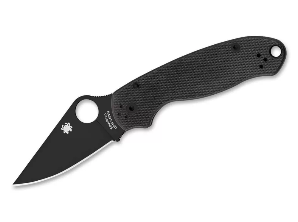 Cheap Spyderco Para 3 G10 Black