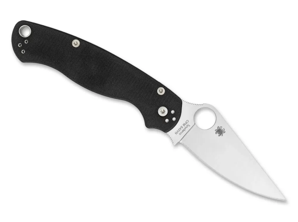 Shop Spyderco Para Military 2 Black G10 Left