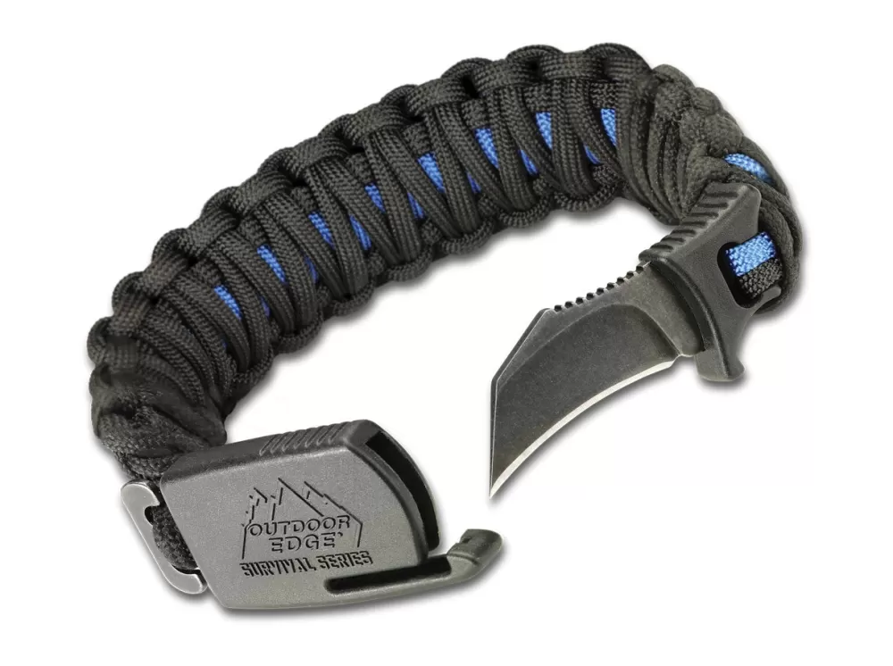 Outdoor Edge Paraclaw Blue Line Large> Tactical Knives