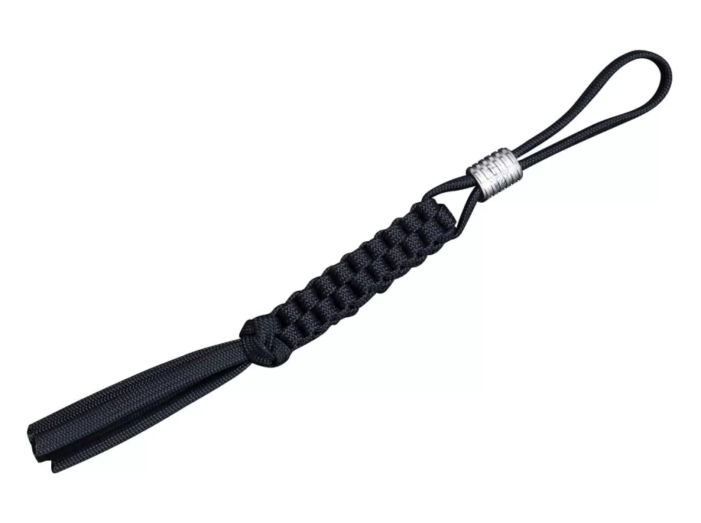 WE Knife Paracord Lanyard Black> Lanyards