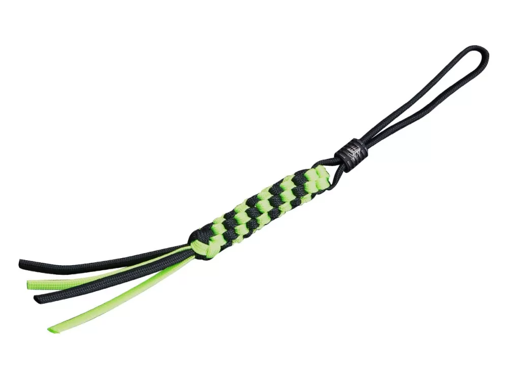 WE Knife Paracord Lanyard Green/Black> Lanyards