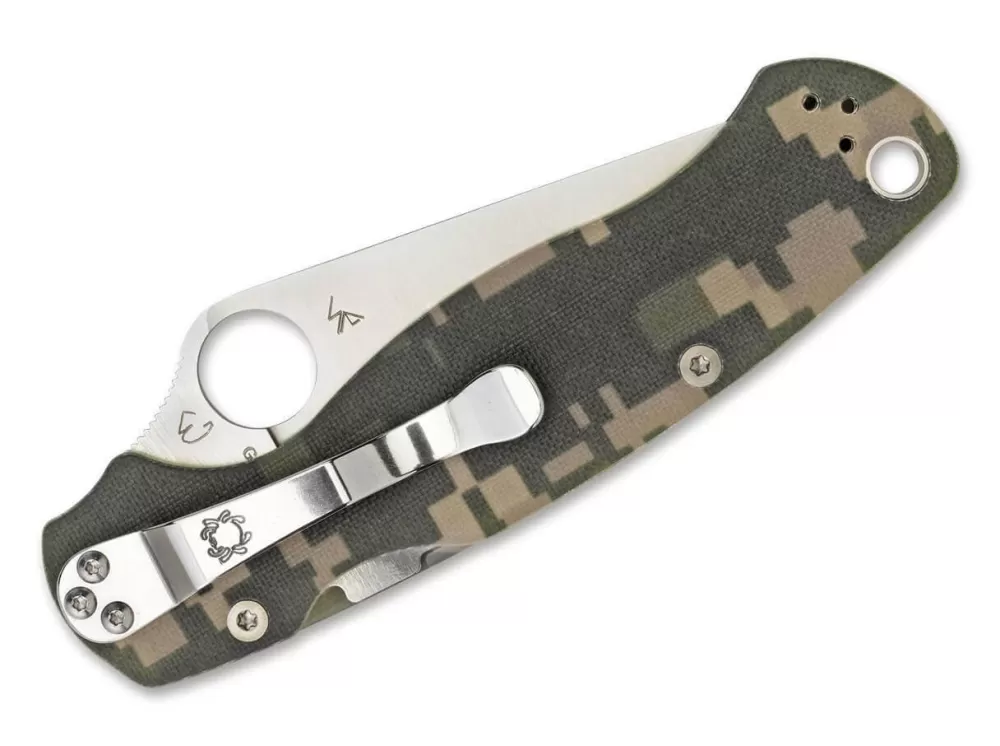 Cheap Spyderco Para-Military 2 Digital Camo G10