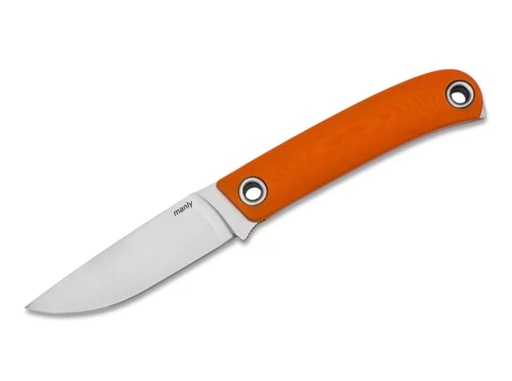 Manly Patriot Cpm-154 Orange> Outdoor Knives