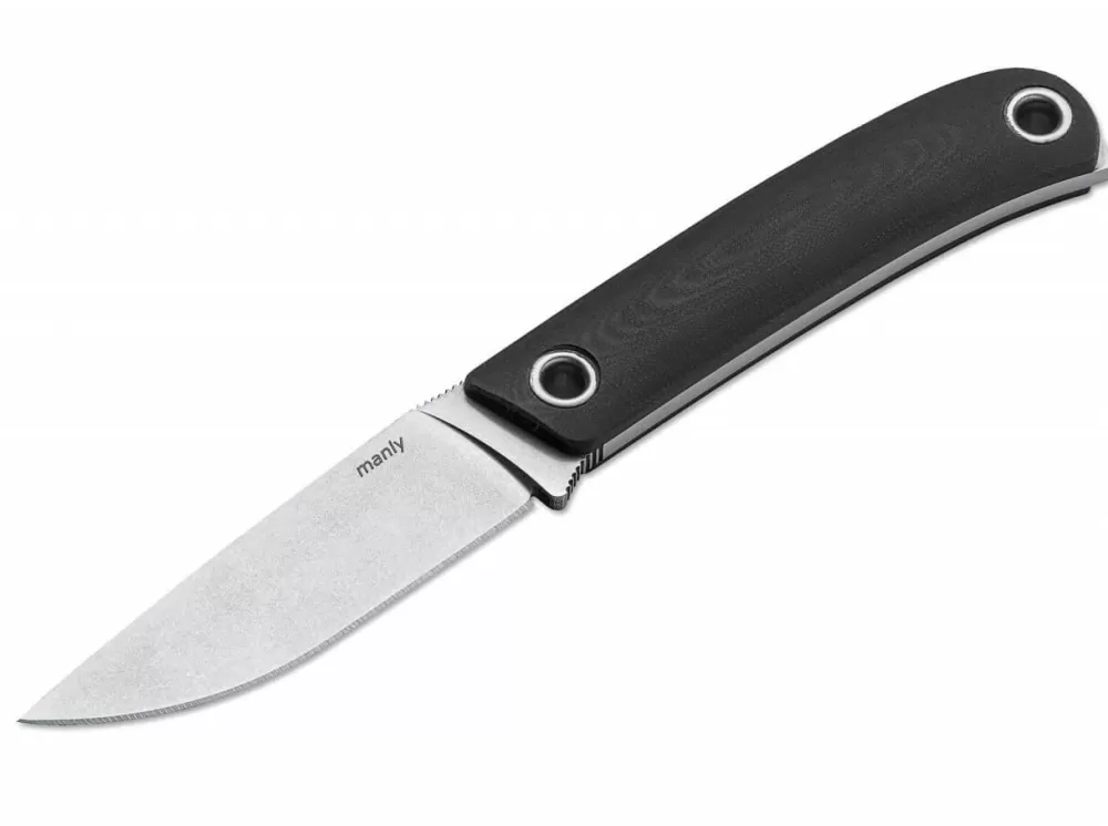 Manly Patriot D2 Black> Outdoor Knives