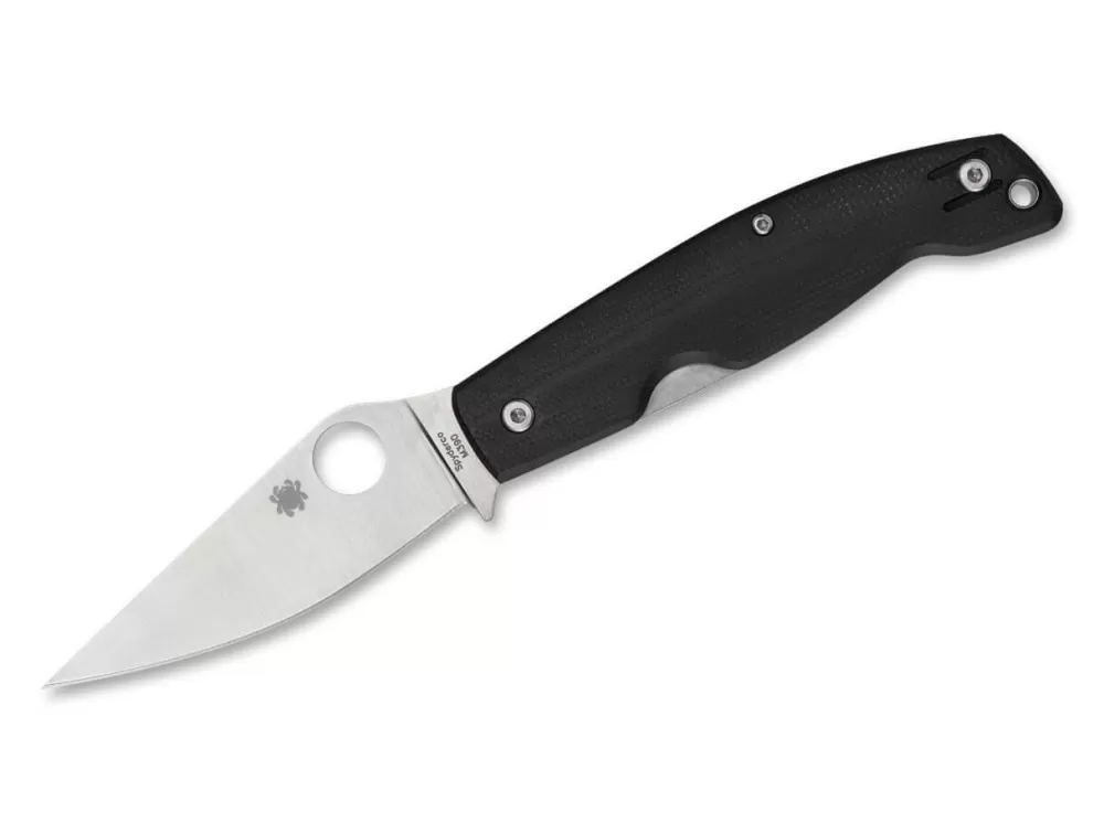 Shop Spyderco Pattadese G10 Black